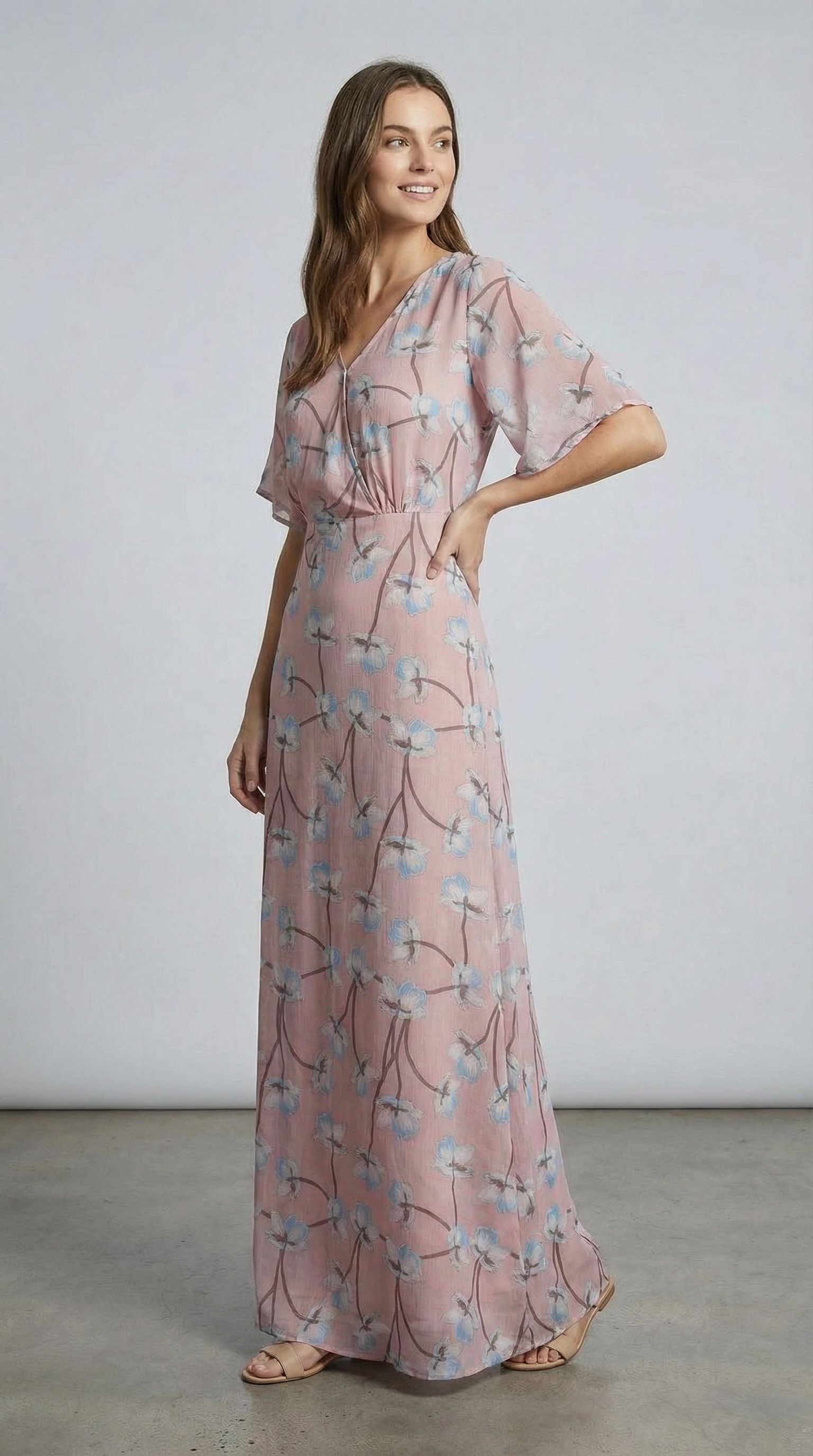 Blush Peony Maxi, view 2