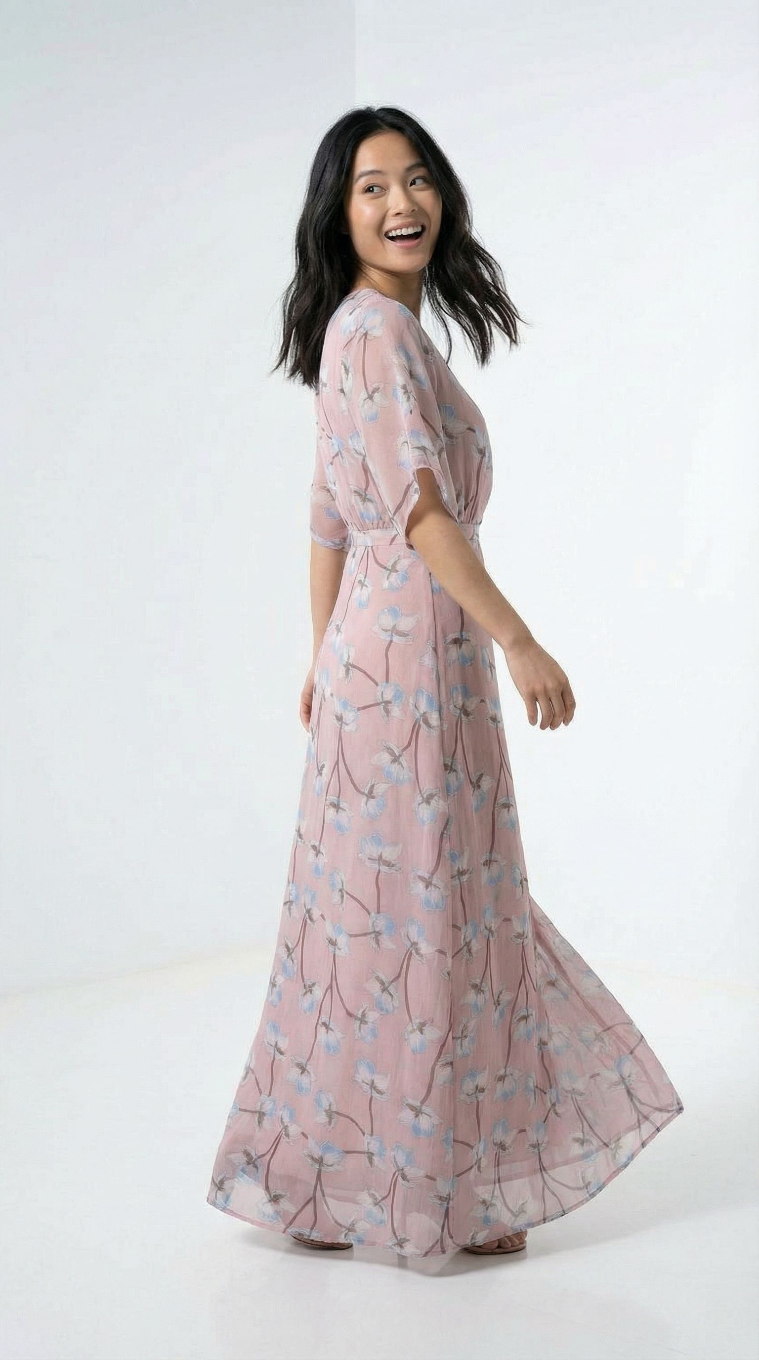 Blush Peony Maxi, view 5