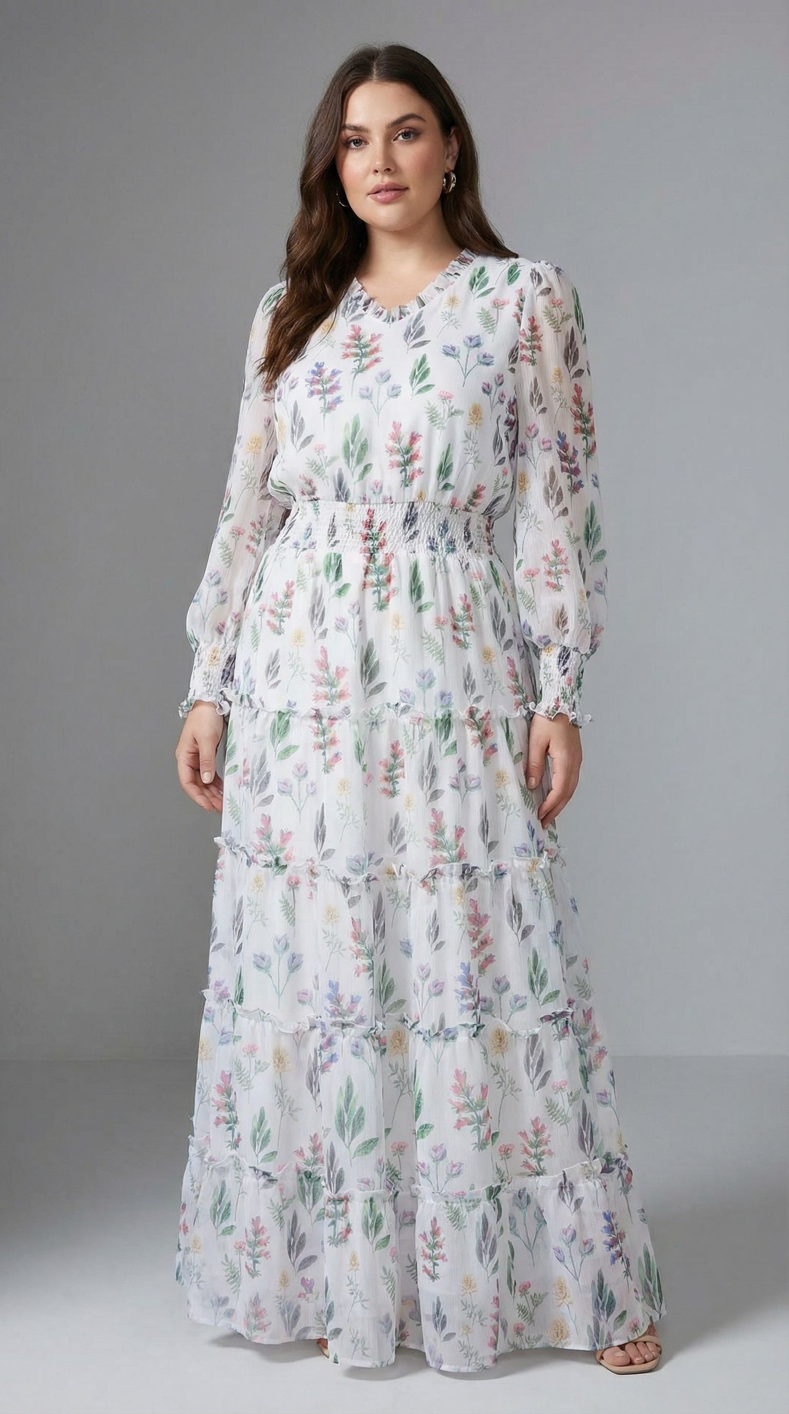 Gardenia Meadow Gown, view 3