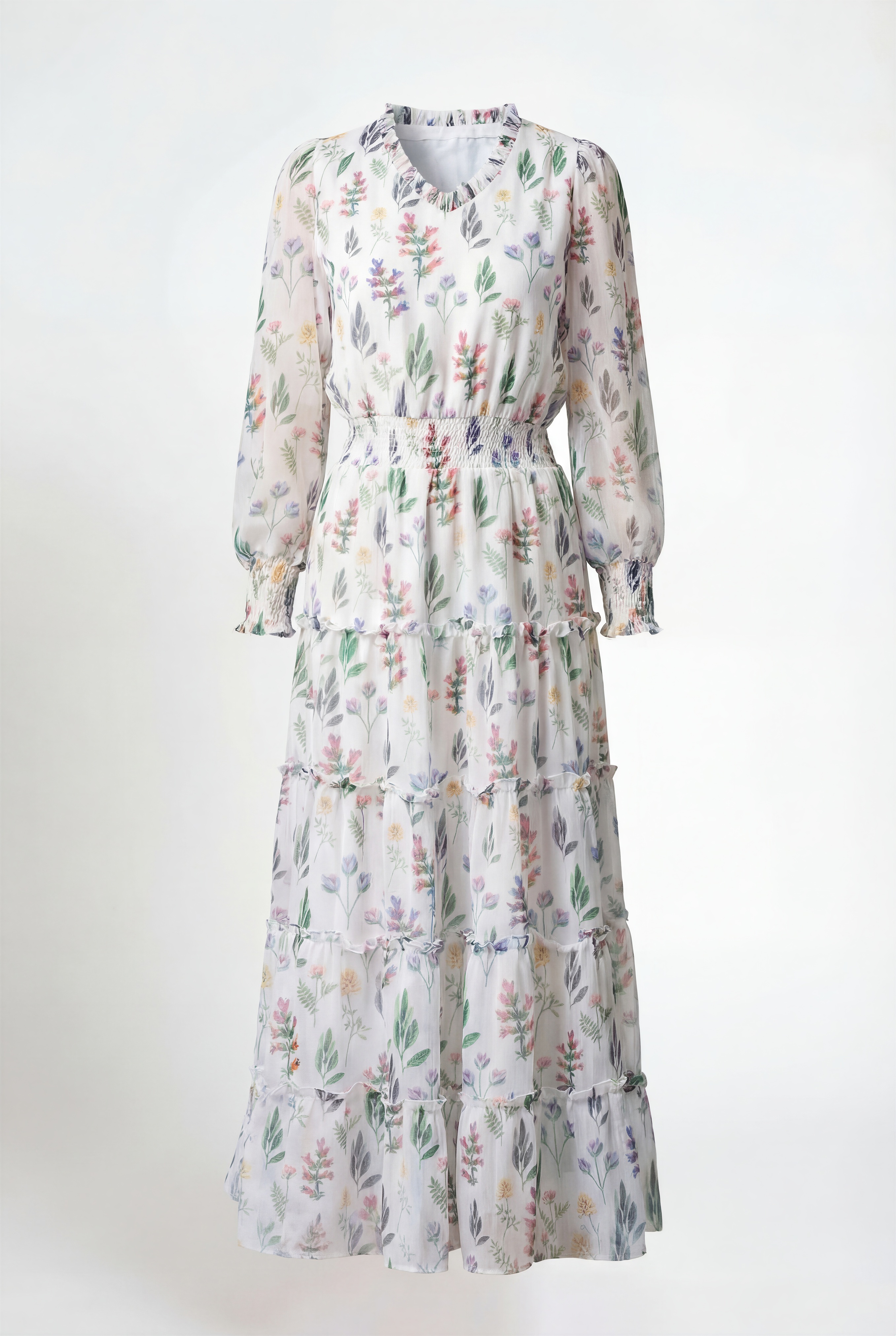 Gardenia Meadow Gown, view 5