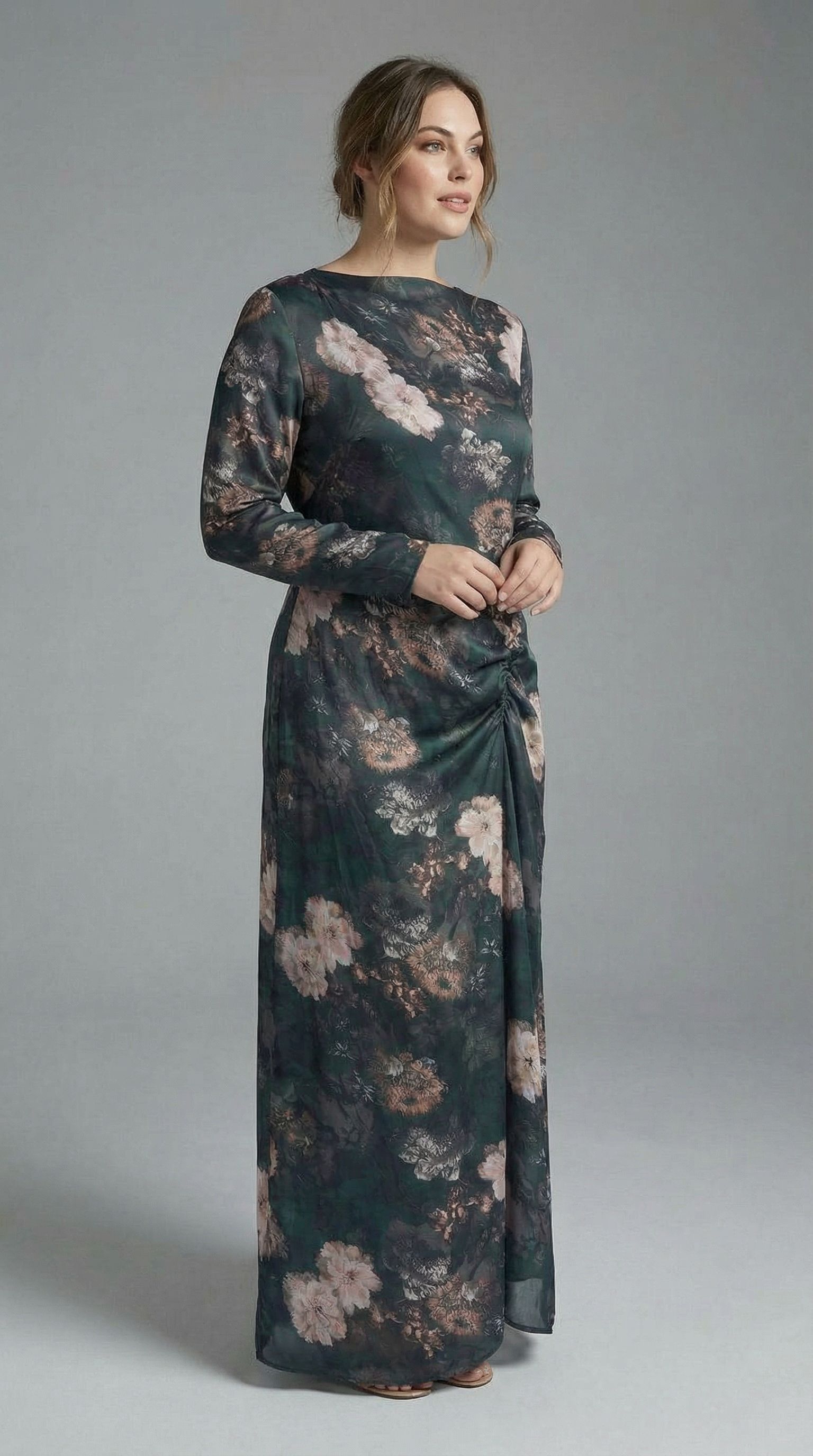 Nocturne Petal Dress, view 4